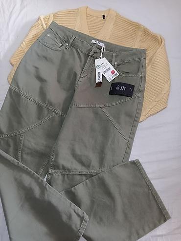 Ostale pantalone: NA-KD ženske pantalone – model: Panel Denim/Utility Style - Brend — 7