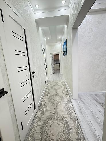 квартира кок жаре: 3 комнаты, 84 м², Кок-Жар мкр Элитка, 8 этаж, Дизайнерский ремонт — 7