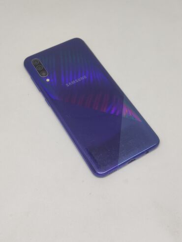 кассовый принтер: Samsung Galaxy A30s, Колдонулган, 32 ГБ, түсү - Көк, 2 SIM