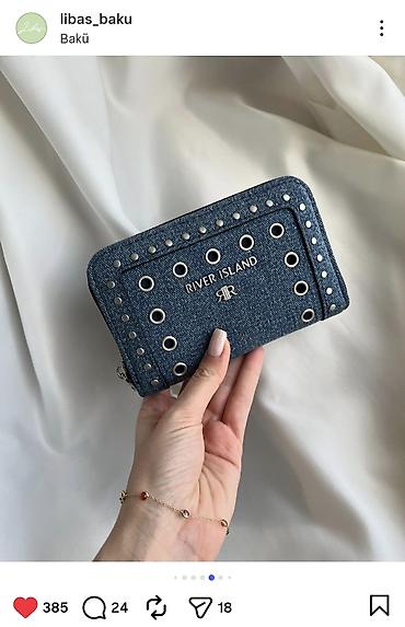 portmane: River Island cüzdan Orginaldir- 55azndir.Uygun olmadigi ucun 30m — 1