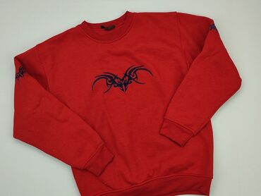 czerwony sweterek niemowlęcy: Bluza, 16 lat, 164-170 cm, stan - Dobry