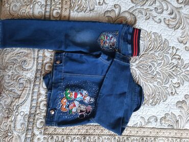 костюм италия: Джинсы и брюки, цвет - Синий, Б/у