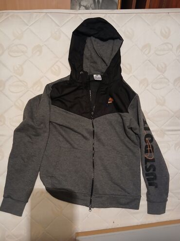 jednodelni kupaci sa push up: Duks, XL (EU 54), Nike, bоја - Siva, Sa kapuljačom