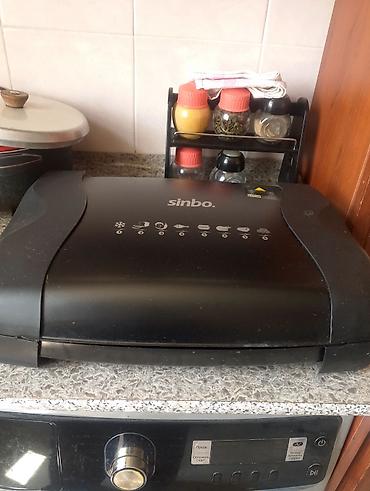 sinbo mixer: Sinbo elektrikli kontakt qril/toster - İki tərəfli qril səthi: üst və — 4