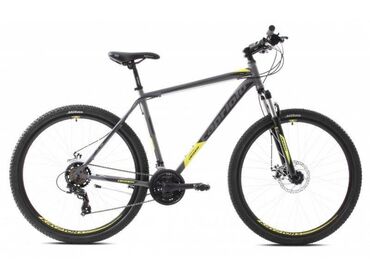 Bicikli: Muski bicikl CAPRIOLO OXYGEN 29'' sivo žuto Bicikl kupljen nov i