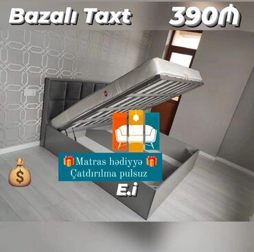 carpayı bazalı: Yeni, İkinəfərlik çarpayı, Bazalı, Matras ilə