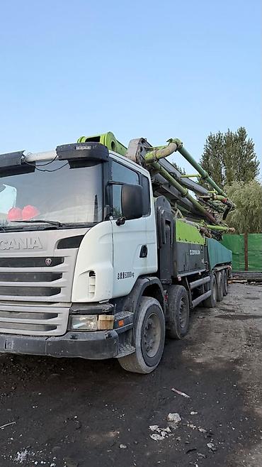 Курулуш жабдуулары: Бетон насосу, Zoomlion, 2012 г., 60тан ашык м — 2
