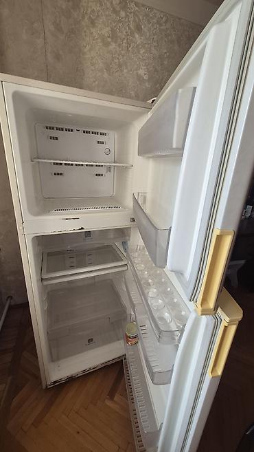Soyuducular: İşlənmiş 2 qapılı Samsung Soyuducu Satılır, rəng - Bej — 4