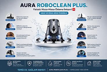 Məişət texnikası: Aura Roboclean tozsoran satılır. Çox az işlənib və köçürük diyə — 1