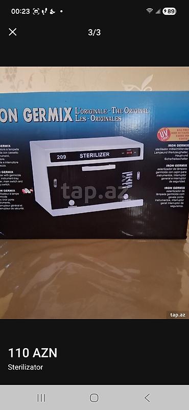 uvb: UV sterilizator – IRON GERMIX CH-209 - Model: CH-209, “Sterilizer — 2