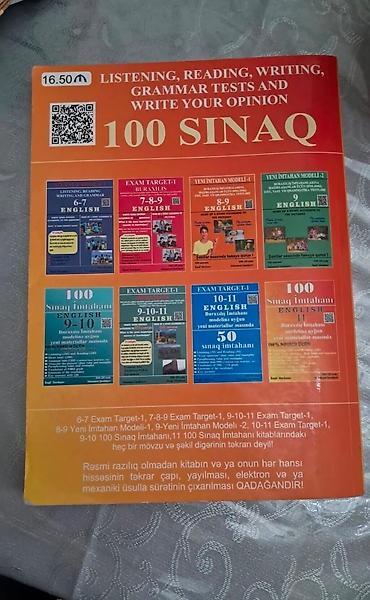 Testlər: “100 Sınaq İmtahanı – English 11” hazırlıq kitabı – 11-ci sinif — 2