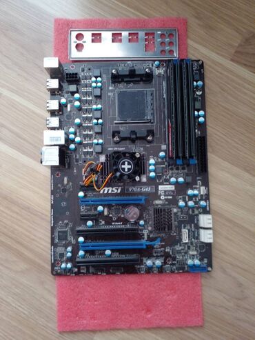 Ana Platası ASRock 970A-G43, İşlənmiş
