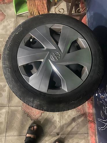 13 luk təkər: Wolsvagen Polo 2022 R15 disk teker 5x115 — 2