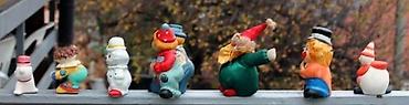 Figurice i makete: Vintage klovn figurice - kolekcije. Cena (različita) za komad 1 — 5