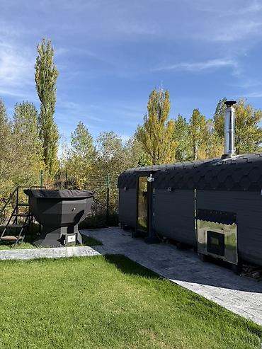 Посуточная аренда: 🏡 БАРНХАУС «ДАЧА У РЕКИ» 📍 Село Арашан | 30 минут от Бишкека Уютный — 2