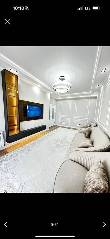 срочная продажа квартир в бишкеке: 2 бөлмө, 78 кв. м, Элитка, 16 кабат, Евроремонт