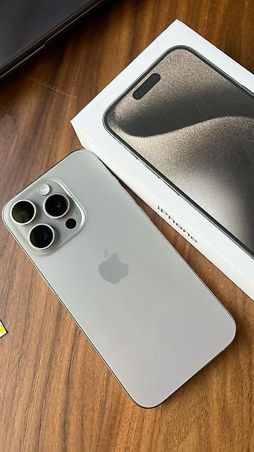 IPhone 15 Pro, Б/у, 256 ГБ, Space Gray, Коробка, 87 % at lalafo.kg IPhone 15 Pro, Б/у, 256 ГБ, Space Gray, Коробка, 87 %