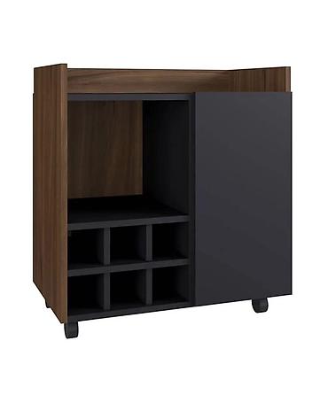 dolablar: Modern üslubda bar/kokteyl dolabı. Kompakt ölçüləri və funksional — 2
