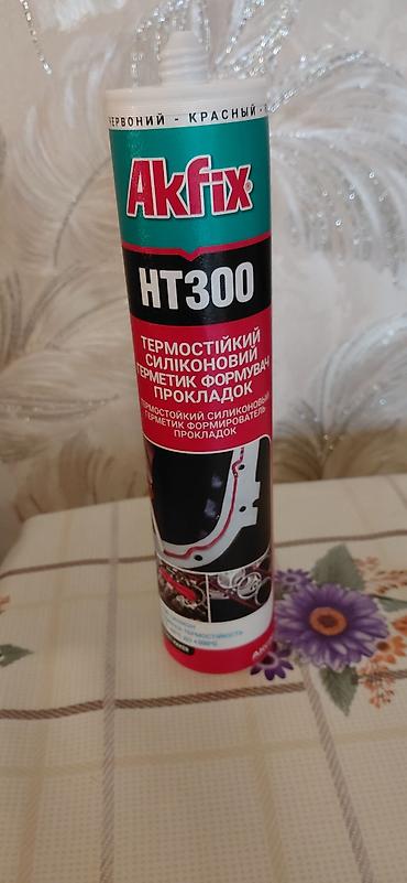 biyoti 300: Akfix HT300 – yüksəktemperaturlu silikon mastika (qırmızı) Məhsul — 1