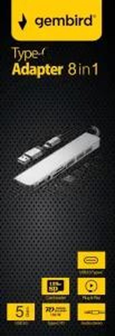 Doking stanice: USB-C/USB 3.0 multiport hub – 6-u-1 Kompaktan aluminijumski hub koji — 16