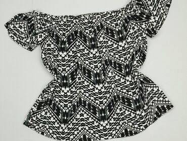 czarne bluzki z rozszerzanymi rękawami: Блуза жіноча, Primark, S, стан - Дуже гарний