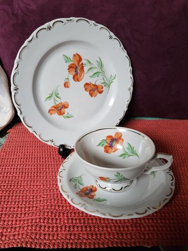 Kuhinjski setovi: Porcelanski nemacki set nemacki,rucna obrada,oslikavanje 70te. Set na lalafo.rs — 2 Kuhinjski setovi: Porcelanski nemacki set nemacki,rucna obrada,oslikavanje 70te. Set — 2