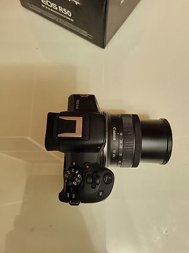 eos rp canon: Canon EOS R50 (RF-S 18-45mm f/4.5-6.3 IS STM Kit) Məhsul təsviri: - — 5