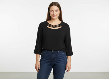 Bluzki: Bluzka damska, rozmiar 3XL w lalafo.pl Bluzki: Bluzka damska, rozmiar 3XL