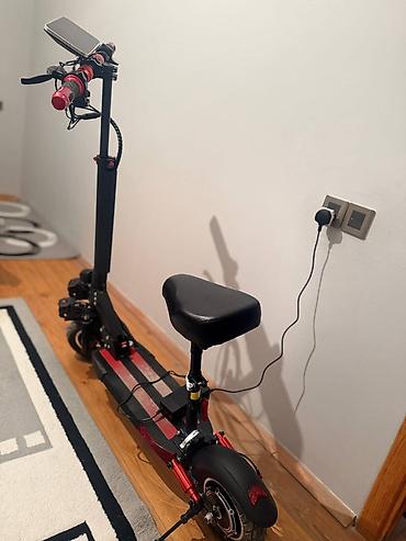 Электротранспорт: Elektrik skuter – güclü işıqlandırma və rahat oturacaqlı — 5