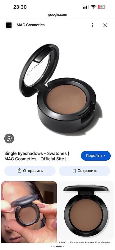 orginal canta: M·A·C təkli göz kölgələri – 2 ədəd set
Original — 9