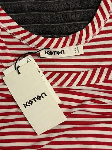 mayka türkçe: Koton qadın maykası

- Brend: Koton
- Ölçü: S — 2