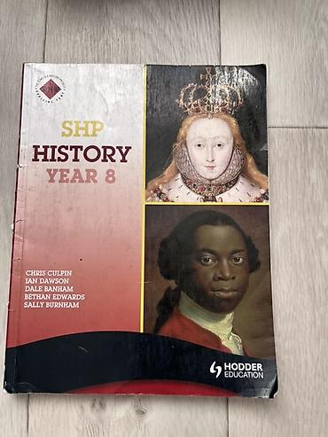 временная: Учебник: SHP History Year 8 Издательство: Hodder Education Авторы — 1