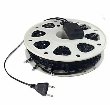 Светодиодные гирлянды: Уличная гирлянда 50 м Прекрасно подходит для украшения дома, магазина — 8