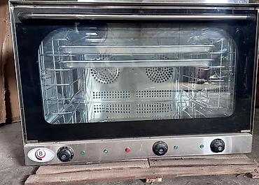 Professional sobalar: Peşəkar elektrik konveksiya sobası – çörəkxana, kafe və restoran — 1