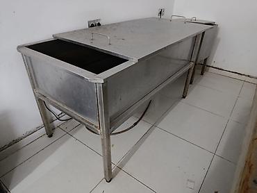 Alətlər: Bisirme qazani (nerj) tenli - 1 eded x 1000 AZN Sirop qazani (nerj) — 2