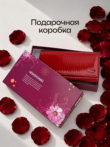 Кошельки: Кошелек, Натуральная кожа, Женские, Новый — 4