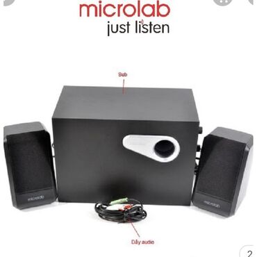 колонки microlab: Колонки 2.1 Microlab M280BT 38wt, Bluetooth, 3.5mm(mini djack)