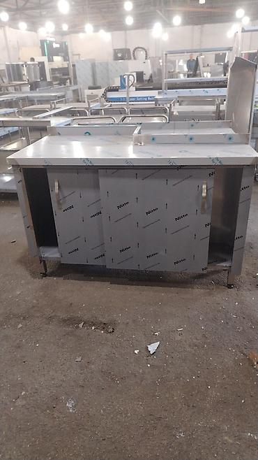 Restoran, kafe avadanlığı: Paslanmayan poladdan (inox) hazırlanmış peşəkar mətbəx dolabı/iş — 1