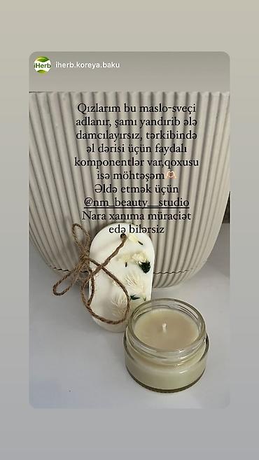 Красота и здоровье: Manikur və pedikur üçün maslo sveci. Təbbii yaglardan hazırlanaraq — 3