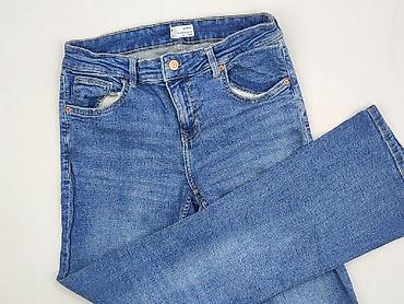 trampki converse biale 37: Bershka, Jeansy damskie, rozmiar L — 1