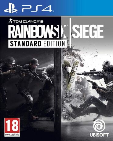 oyun diskləri: Ps4 rainbowsix siege