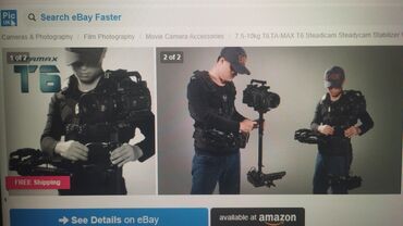 сони а7 3: Профессиональная стабилизационная система TILTA-MAX T6 (Steadicam)