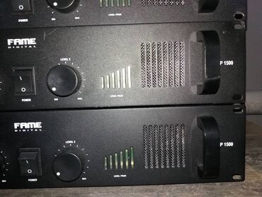 Pojačala i prijemnici: Fame amp 600 i amp 1500; Germany -fame 600; 2x300w/4 oma=100e -prodato — 7