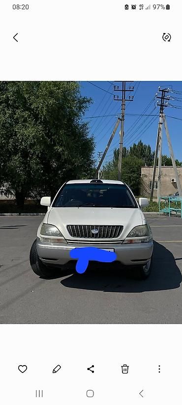 харриер 1998: Toyota Harrier: 1998 г., 3 л, Автомат, Бензин, Кроссовер — 1
