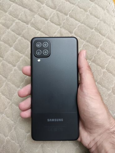 samsung j1 qiymeti 2018: Samsung Galaxy A12, 32 GB, rəng - Qara, İki sim kartlı