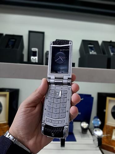 işdənmiş telefonlar: Vertu Ayxta Silver Ideal veziyyetdedi — 1