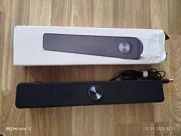 USB Soundbar akustik sistemi - Kompüter və noutbuk üçün kompakt səs