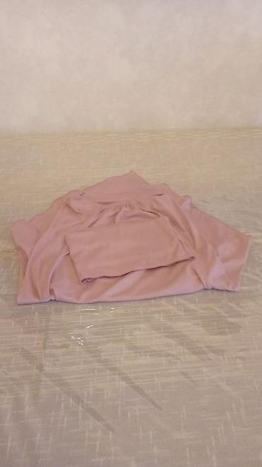 Костюмы: Zərif toz-çəhrayı rəngdə trikotaj dəst. - Material: yumşaq, elastik — 1