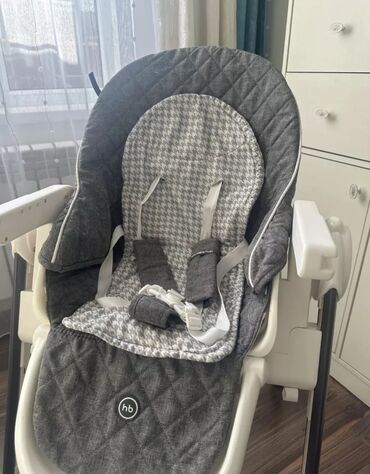 Стульчики для кормления: Стульчик для кормления, Б/у, Другой бренд, Пластик, Трансформер, цвет - Серый, Платная доставка, Самовывоз — 6