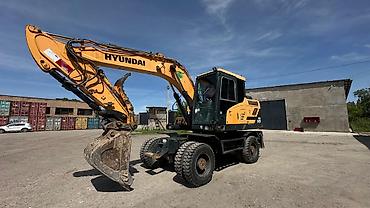 Экскаваторы: Экскаватор, Hyundai, Колесный — 1